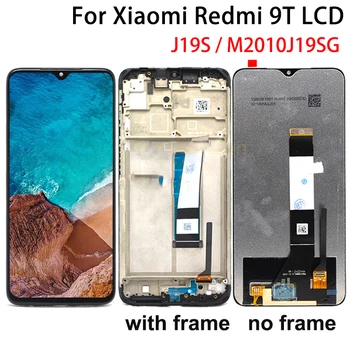 Оригиналът е За Redmi 9T LCD дисплей + Панел Сензорен екран Дигитайзер в Събирането на Рамка За Redmi 9T J19S M2010J19SG LCD дисплей Hongmi Best