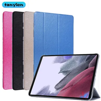 Калъф за таблет Samsung Galaxy Tab A7 Lite 8,7 2021 SM-T220 SM-T225 SM-T227 T220 T225 T227 Trifold От Изкуствена Кожа с панти капак-стойка