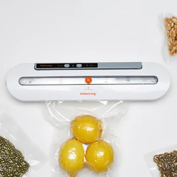 Автоматична запайная машина Търговски домакински Xinbaolong Електрически вакуум мерки и теглилки Пакетираща машина Вакуум мерки и теглилки на храните QH 02