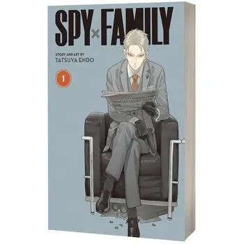 Нови книги Аниме SPY × FAMILY, Том 1, Япония, младежта комедия за тийнейджъри, мистерия, трилър, манга, комикси на английски