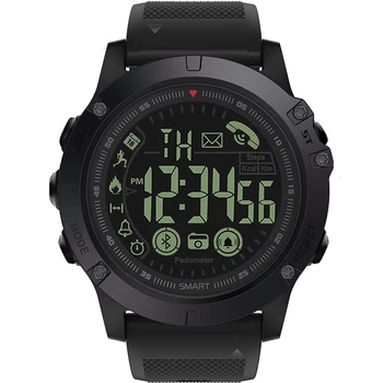 Професионален водоустойчив смарт часовници за мъже, за плуване, Reloj Militar, тактически цифров умни часовници, тактилни спортен крачкомер в режим на изчакване от 2 г.