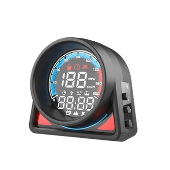 A430G Hud централен дисплей GPS реалната скорост на универсален уред за измерване на височина на автомобила HD цифров дисплей
