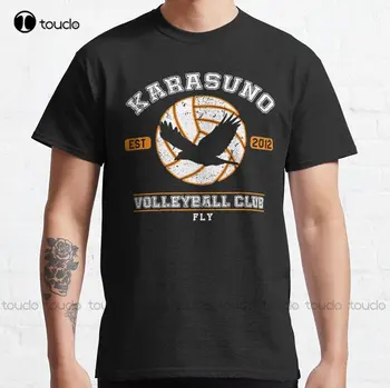 Отбор по волейбол Karasuno High Haikyuu Аниме и Манга Karasuno High School Класическа Тениска Спортна Риза Креативна Забавна Тениска Xs-5Xl