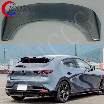 За Mazda 3 Axela Хетчбек 2020 Автомобилен Стайлинг FRP От Въглеродни Влакна, Заден Спойлер, Крило Опашката на Капака на Багажника Автоматично Украса