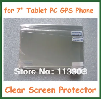 1000 броя 7-инчов гъвкав LCD екран Защитното фолио не е на цял екран Размер 155x92 мм, за таблети, GPS