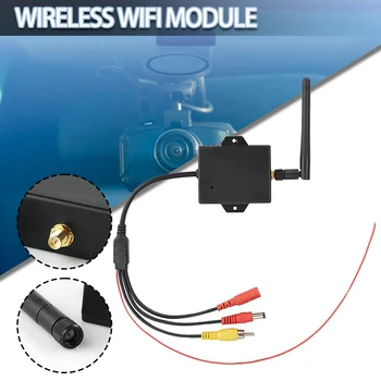 Безжичен модул Wi-Fi, дисплей, Wi-Fi, безжичен кола AV приемник 2,4 G, предавател, съвместим с всички композитите видеосвязями RCA