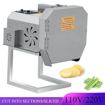 Автоматична машина за рязане на зеленчуци, богат на функции търговски електрическа слайсер