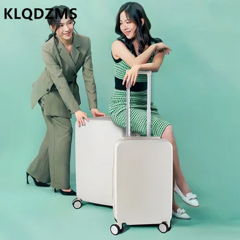 KLQDZMS Прост стил, здрав и издръжлив на багажа, женски 20-инчов калъф за засаждане 22 