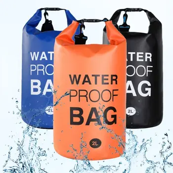 2-литров сгъваем каяк, гмуркане, плаване на речни компрессионный раница, водоустойчив суха чанта, суха чанта за плуване, водна плаващ чанта