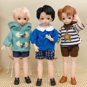 1/6 момче BJD, красива кукла, 30 см, кукла в перука, ръчно изработени кукли с големи очи, играчки Bjd, подаръци за момичета и момчета