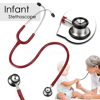 Детска кардиология от 0 до 3 години, неонатальный детски эстетоскоп, клинични медицински сладък детски лекар, медицинска сестра, стетоскоп